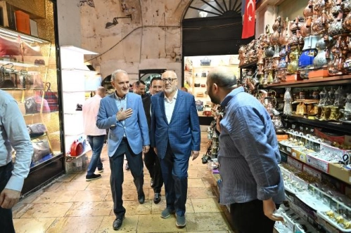 Kapalıçarşı’da gündem güvenli ve hızlı ulaşım Kapalıçarşı’da gündem güvenli ve hızlı ulaşım