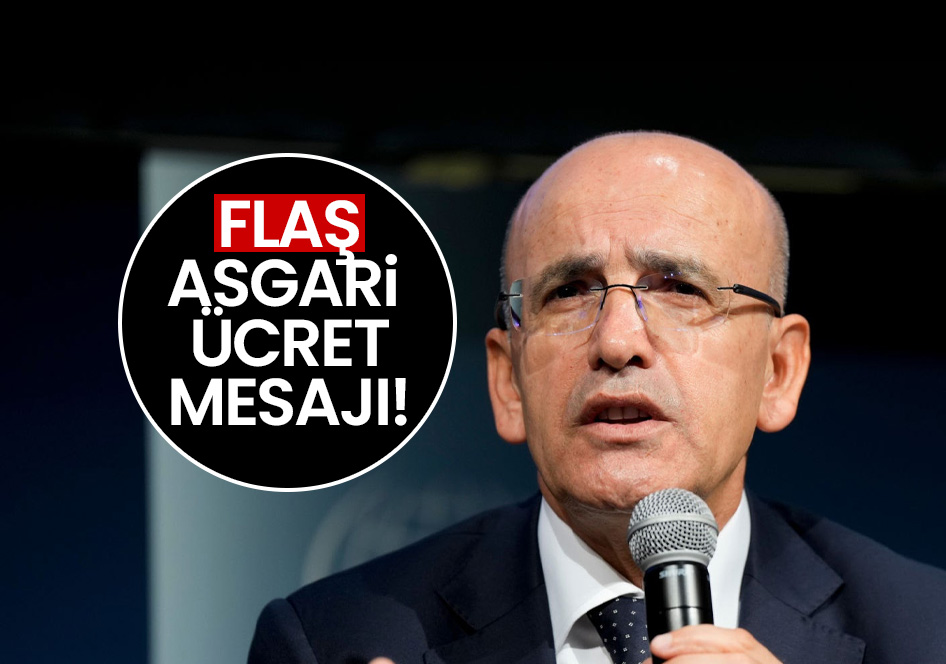 Bakan Mehmet Şimşek'ten asgari ücret 2025 mesajı