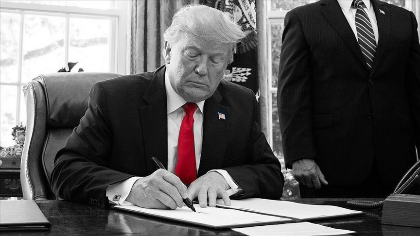Trump'ın 'Önce Amerika' sloganı endişe yarattı Trump'ın 'Önce Amerika' sloganı endişe yarattı