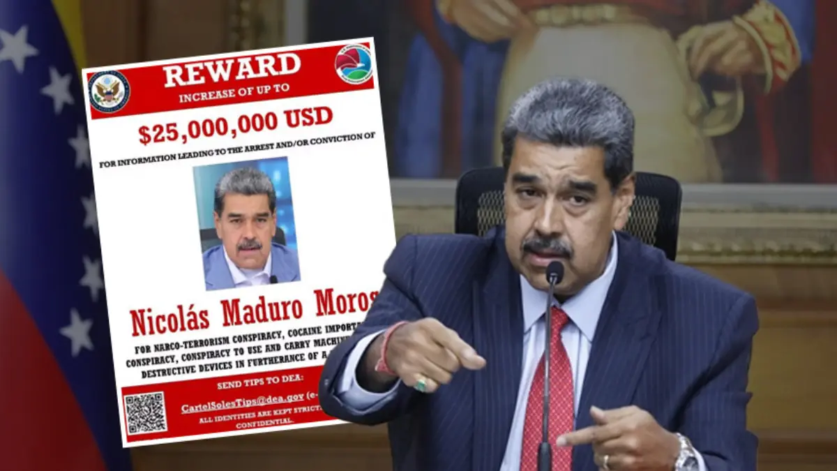 Venezuela'ya yeni yaptırımlar: ABD Maduro'nun başına 25 milyon dolar ödül koydu Venezuela'ya yeni yaptırımlar: ABD Maduro'nun başına 25 milyon dolar ödül koydu