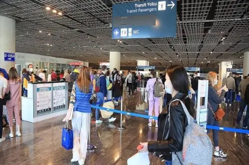 Türkiye yılın 9 aylık döneminde 40 milyon 246 bin 899 ziyaretçi ağırladı Türkiye yılın 9 aylık döneminde 40 milyon 246 bin 899 ziyaretçi ağırladı