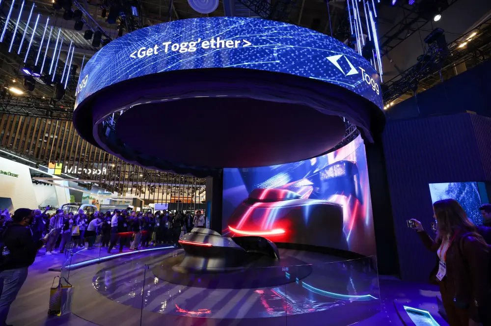 Togg, Amerikalıları CES 2023'teki "Dijital Mobilite Bahçesi"nde ağırladı Togg, Amerikalıları CES 2023'teki "Dijital Mobilite Bahçesi"nde ağırladı