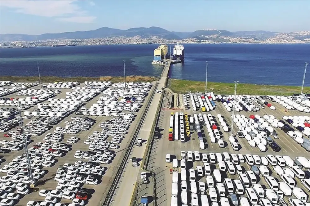 Türkiye'nin otomotiv ihracatını 5 il sırtladı Türkiye'nin otomotiv ihracatını 5 il sırtladı