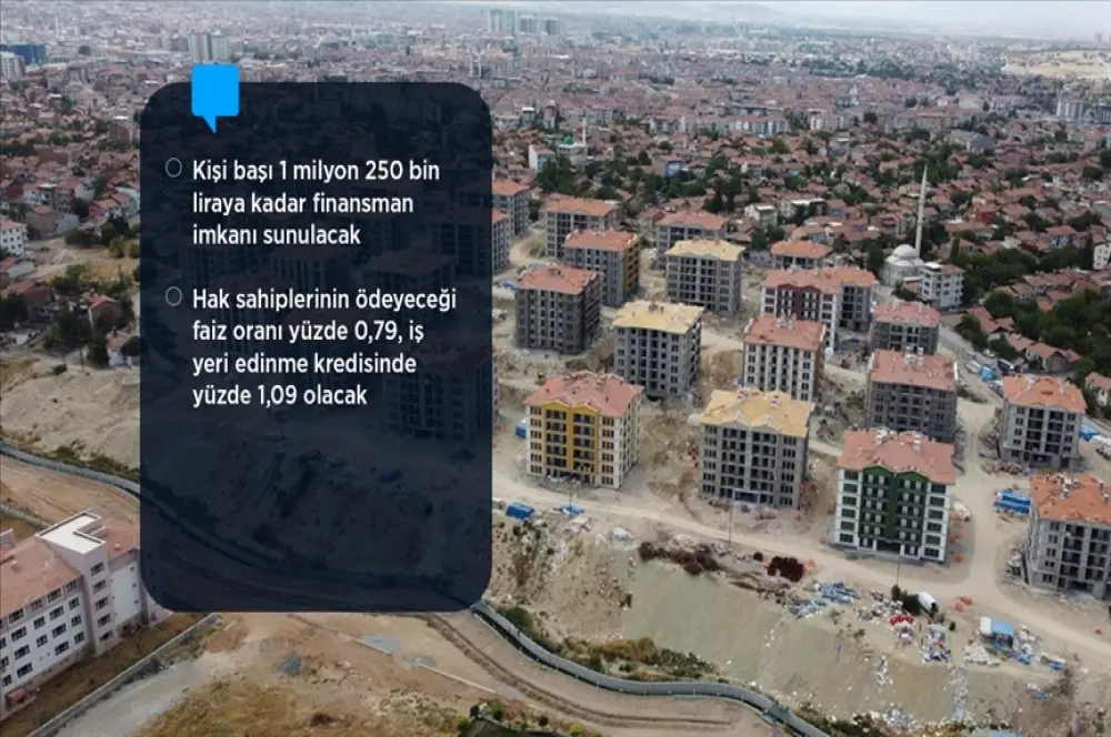 Kentsel Dönüşüm Finansman Paketi'nin detayları belli oldu Kentsel Dönüşüm Finansman Paketi'nin detayları belli oldu