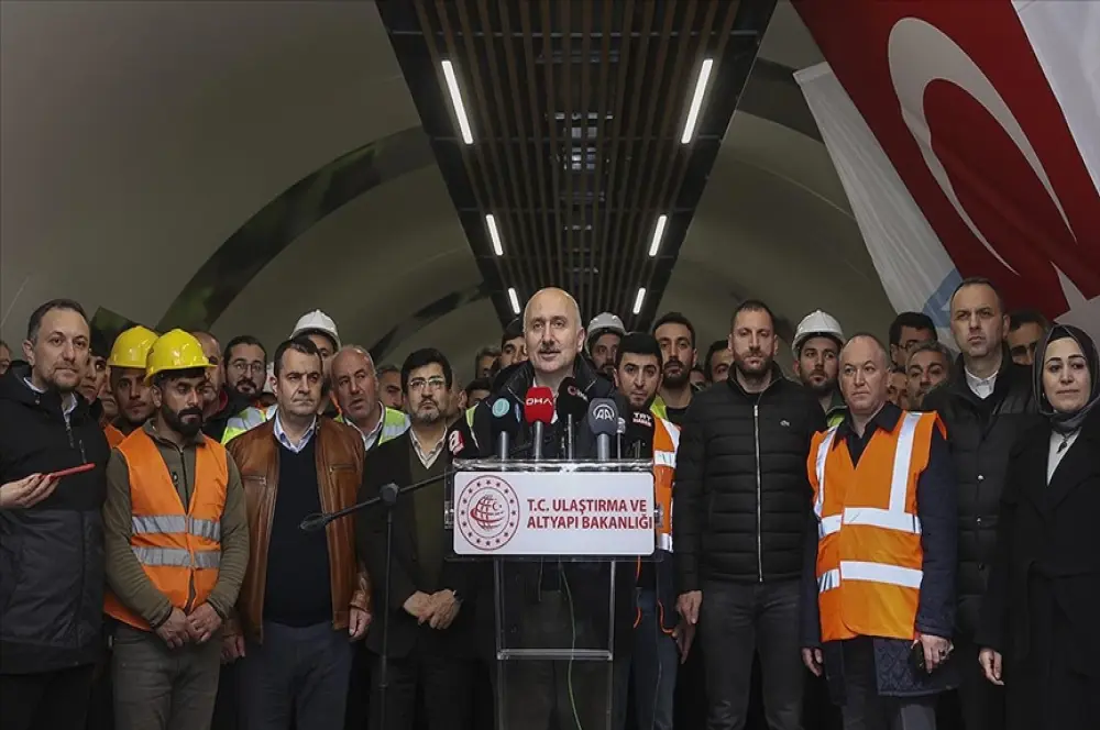 Başakşehir-Kayaşehir Metro Hattı'nın açılışına sayılı günler kaldı Başakşehir-Kayaşehir Metro Hattı'nın açılışına sayılı günler kaldı