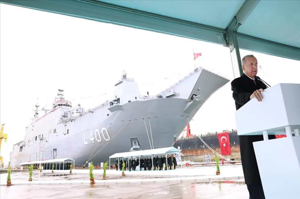 TCG Anadolu'yu Türkiye Yüzyılı'nda bir sembol olarak görüyoruz TCG Anadolu'yu Türkiye Yüzyılı'nda bir sembol olarak görüyoruz