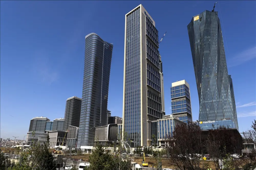 İstanbul Finans Merkezi'nin bankalar etabı 17 Nisan'da açılacak İstanbul Finans Merkezi'nin bankalar etabı 17 Nisan'da açılacak