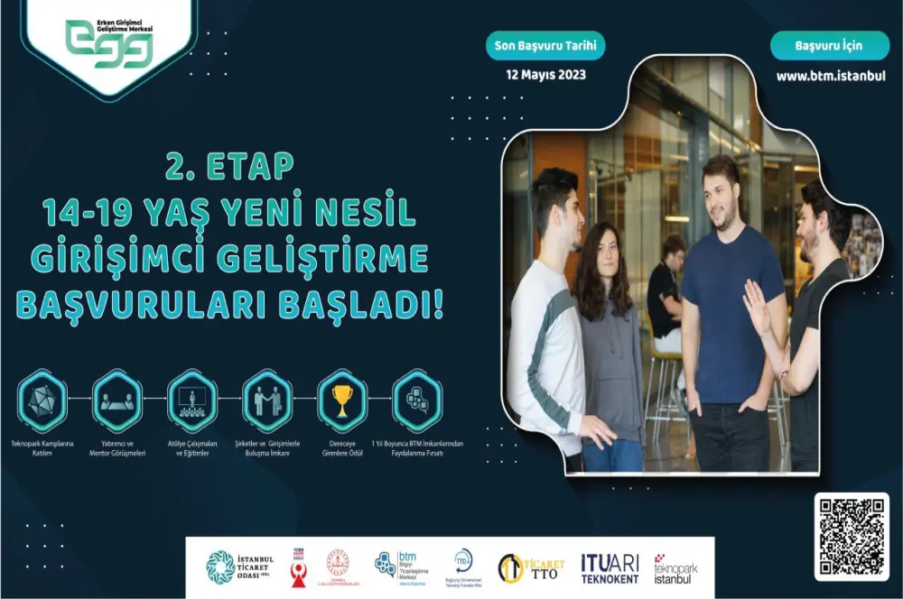 Yeni nesil girişimci geliştirmeye koşulsuz başvuru fırsatı Yeni nesil girişimci geliştirmeye koşulsuz başvuru fırsatı
