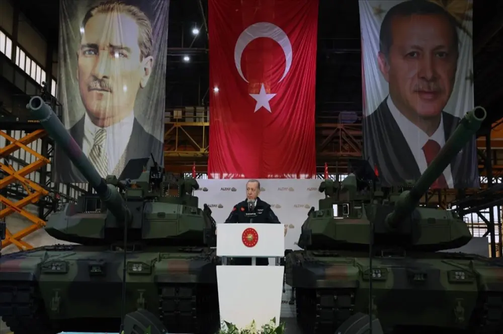 'Testler sonrası hemen Yeni Altay tankımızın seri üretimine başlayacağız' 'Testler sonrası hemen Yeni Altay tankımızın seri üretimine başlayacağız'