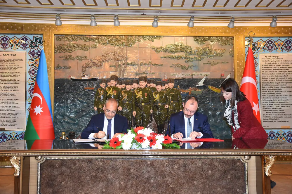 Türkiye-Azerbaycan Tercihli Ticaret Antlaşması imzalandı Türkiye-Azerbaycan Tercihli Ticaret Antlaşması imzalandı