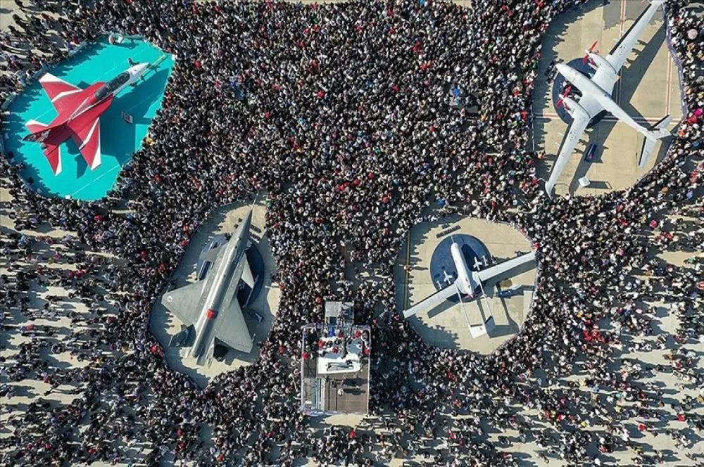 TEKNOFEST, dünyanın en büyük organizasyonu olarak tarihe geçti TEKNOFEST, dünyanın en büyük organizasyonu olarak tarihe geçti