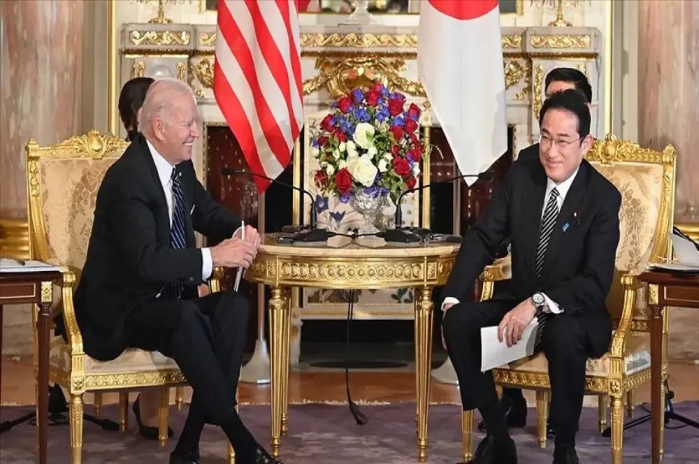 ABD Başkanı Biden, G7 Zirvesi öncesi Japonya Başbakanı Kişida ile görüştü ABD Başkanı Biden, G7 Zirvesi öncesi Japonya Başbakanı Kişida ile görüştü