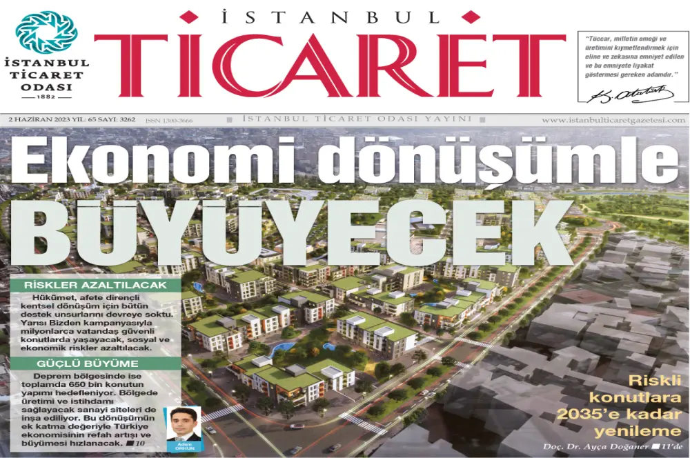 Ticaret Gazetesi’nin yeni sayısı yayınlandı Ticaret Gazetesi’nin yeni sayısı yayınlandı