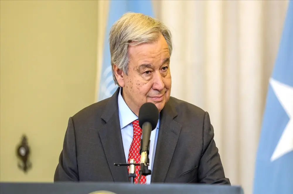 Guterres, Rusya'nın tahıl girişiminden çekilme ihtimalinden endişeli Guterres, Rusya'nın tahıl girişiminden çekilme ihtimalinden endişeli