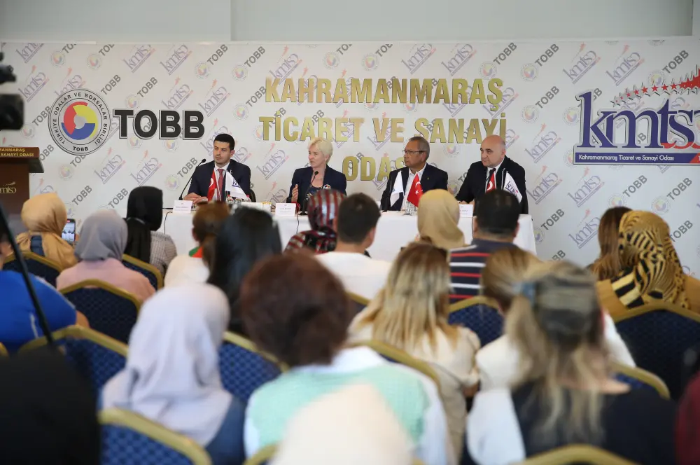 Kahramanmaraş'ta depremzede kadın işverenlere hibe desteği Kahramanmaraş'ta depremzede kadın işverenlere hibe desteği