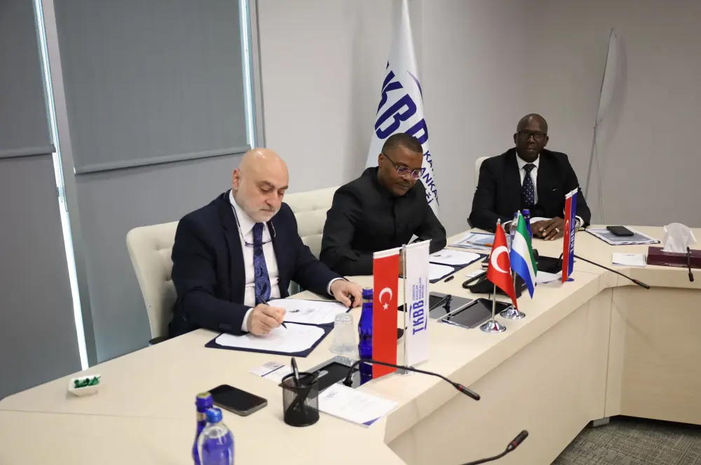Batı Afrika Bankacılar Birliği ile TKBB arasında mutabakat zaptı imzalandı Batı Afrika Bankacılar Birliği ile TKBB arasında mutabakat zaptı imzalandı