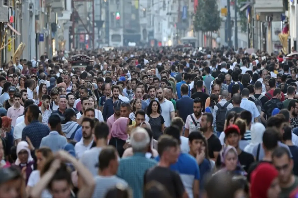 Türkiye nüfusuyla 194 ülke arasında 18’inci sırada Türkiye nüfusuyla 194 ülke arasında 18’inci sırada