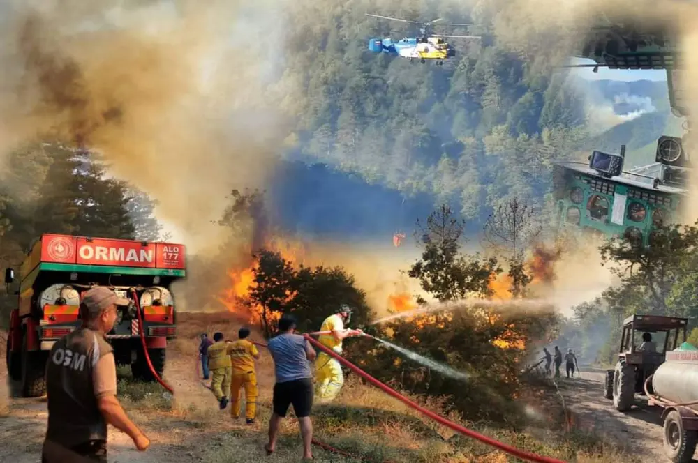 Orman yangınlarına anında müdahale imkanı