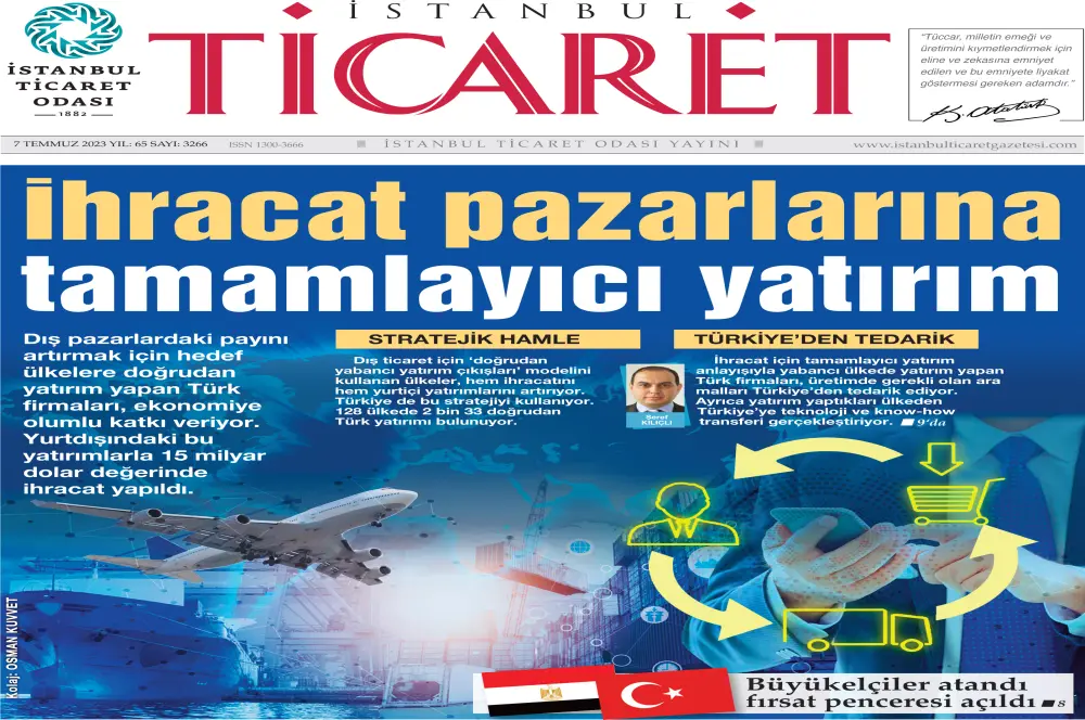 İstanbul Ticaret Gazetesi’nin yeni sayısı yayında! İstanbul Ticaret Gazetesi’nin yeni sayısı yayında!