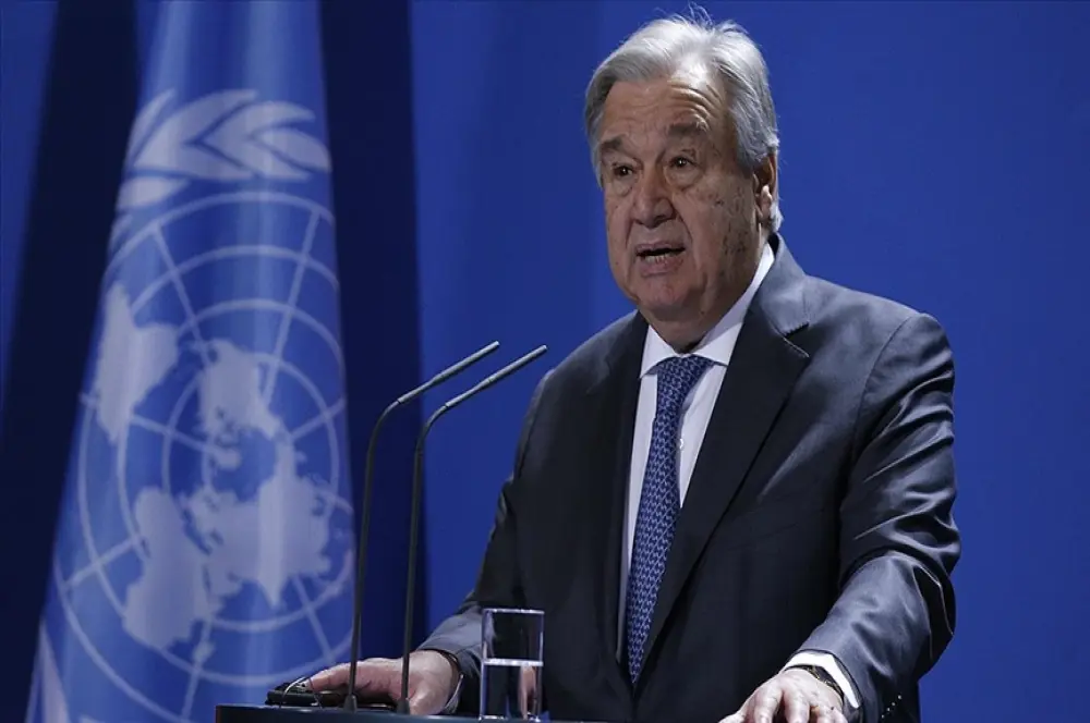 BM Genel Sekreteri Guterres, tahıl anlaşması için Türkiye'ye ‘minnettar’ BM Genel Sekreteri Guterres, tahıl anlaşması için Türkiye'ye ‘minnettar’
