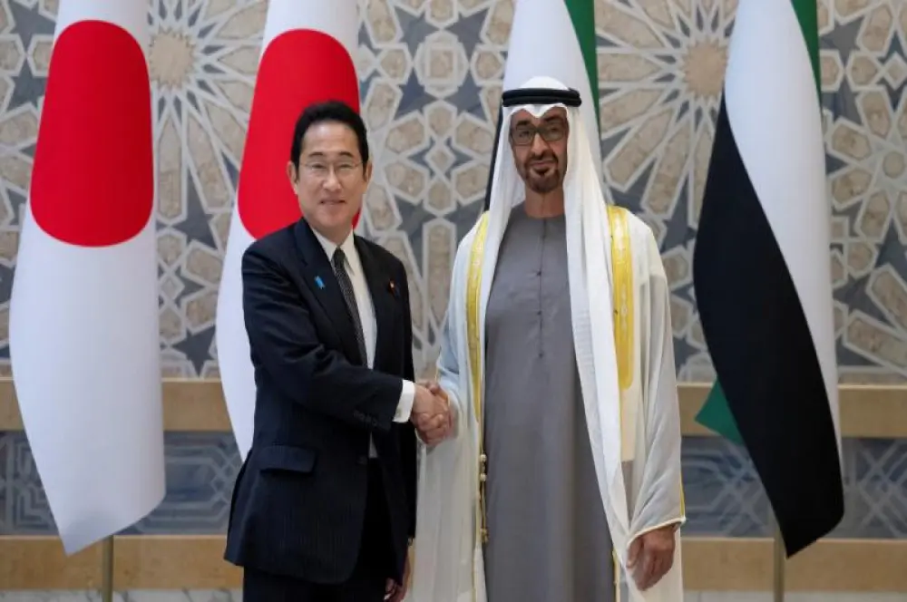 BAE ve Japonya iki ülke arasında iş konseyi kurmak için mutabakat zaptı imzaladı BAE ve Japonya iki ülke arasında iş konseyi kurmak için mutabakat zaptı imzaladı