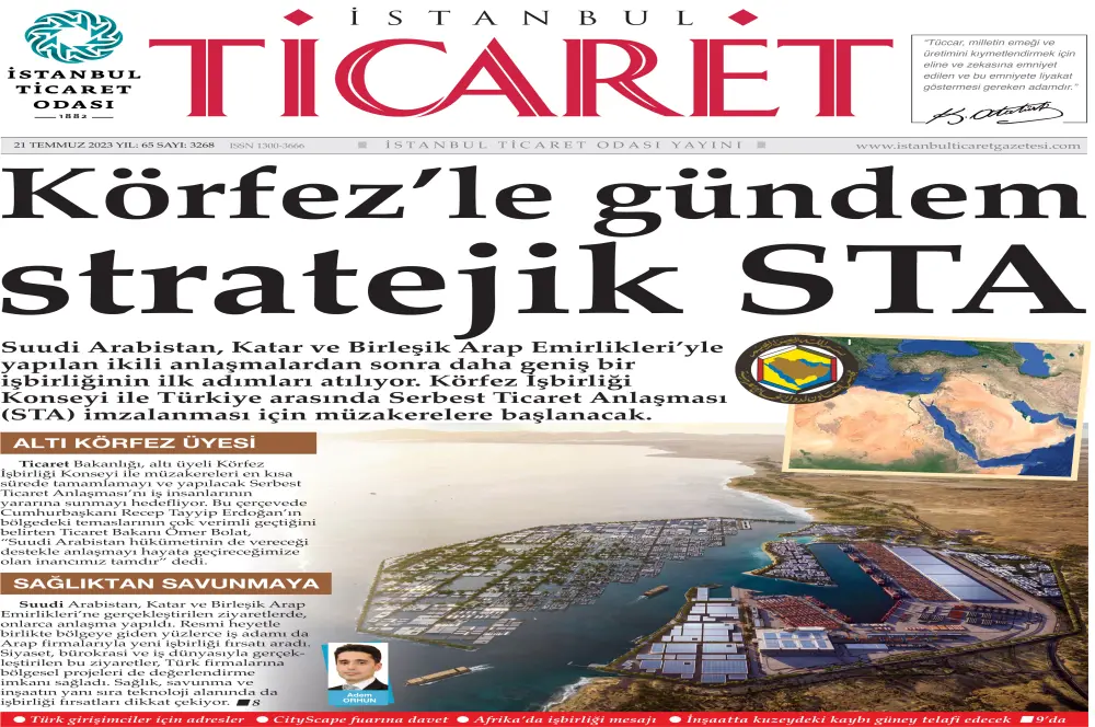 İstanbul Ticaret Gazetesi’nin yeni sayısı yayında! İstanbul Ticaret Gazetesi’nin yeni sayısı yayında!