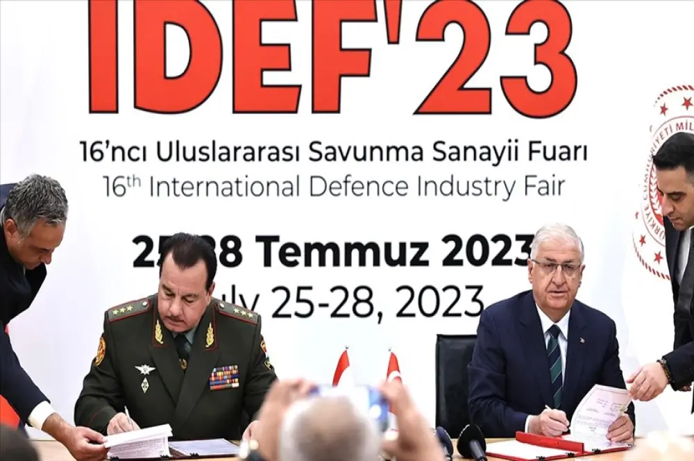 Türkiye ve Tacikistan arasında askeri mali işbirliği anlaşması imzalandı Türkiye ve Tacikistan arasında askeri mali işbirliği anlaşması imzalandı