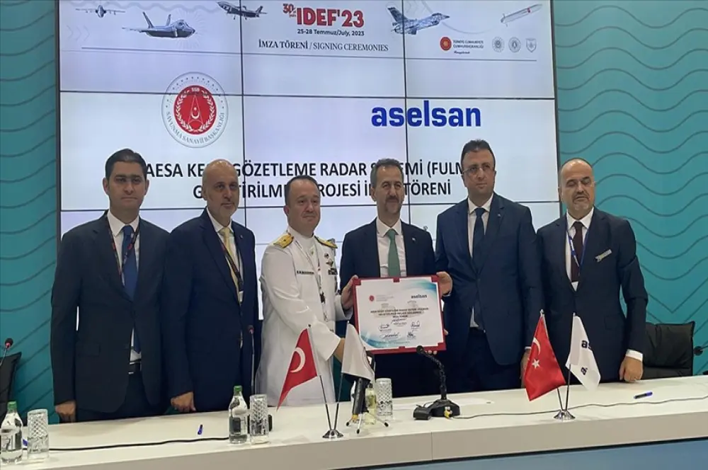 SSB, radar sistemleri ve Göktuğ füzeleriyle ilgili sözleşme imzaladı SSB, radar sistemleri ve Göktuğ füzeleriyle ilgili sözleşme imzaladı
