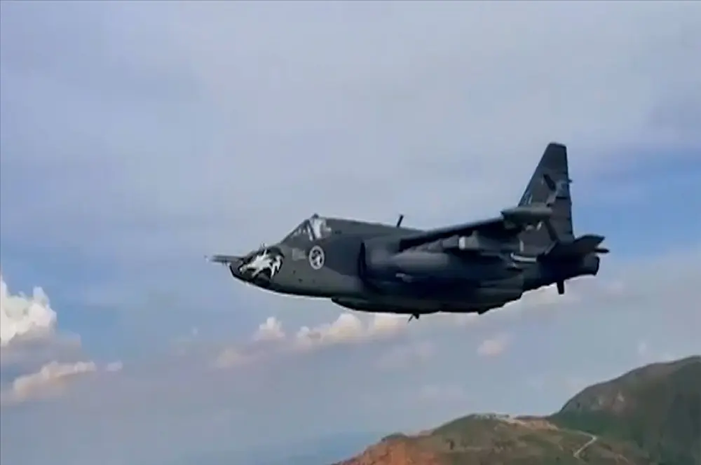 Türkiye'de modernize edilen Azerbaycan'ın Su-25 uçağı ilk testini geçti Türkiye'de modernize edilen Azerbaycan'ın Su-25 uçağı ilk testini geçti