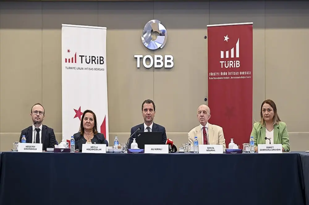 Türkiye Ürün İhtisas Borsasında bu yıl 95 milyar liralık işlem hacmi bekleniyor Türkiye Ürün İhtisas Borsasında bu yıl 95 milyar liralık işlem hacmi bekleniyor