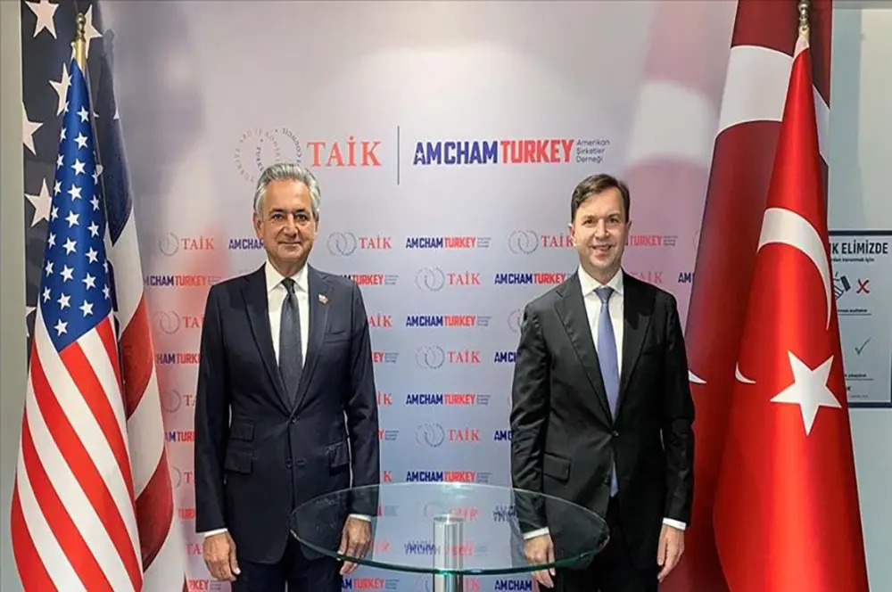 ABD ile 100 milyar dolar ticaret için Fortune 100 CEO’larıyla konferans ABD ile 100 milyar dolar ticaret için Fortune 100 CEO’larıyla konferans