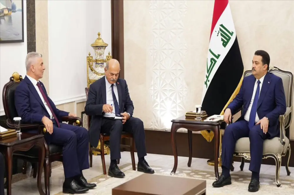 Bakan Bolat, Irak Başbakanı es-Sudani ile görüştü Bakan Bolat, Irak Başbakanı es-Sudani ile görüştü