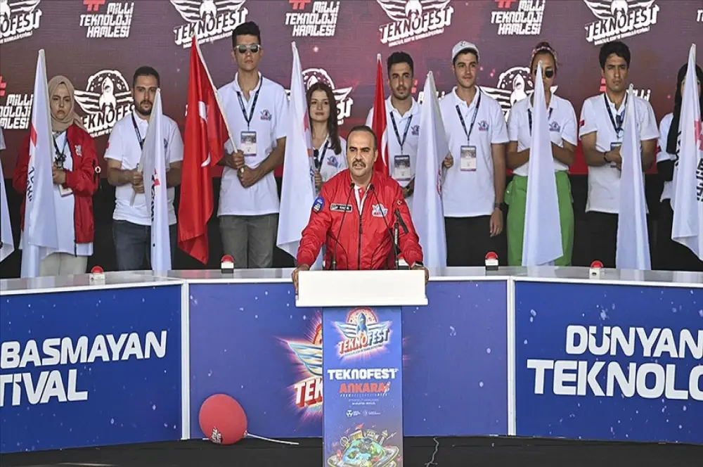 Milli Teknoloji Hamlesi TEKNOFEST kuşağıdır, bu yoldan artık dönmek yok Milli Teknoloji Hamlesi TEKNOFEST kuşağıdır, bu yoldan artık dönmek yok