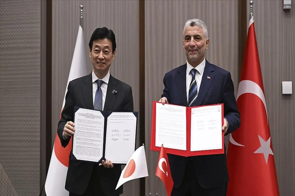 Ticaret ve yatırımın geliştirilmesine ilişkin ortak bildiri imzalandı Ticaret ve yatırımın geliştirilmesine ilişkin ortak bildiri imzalandı