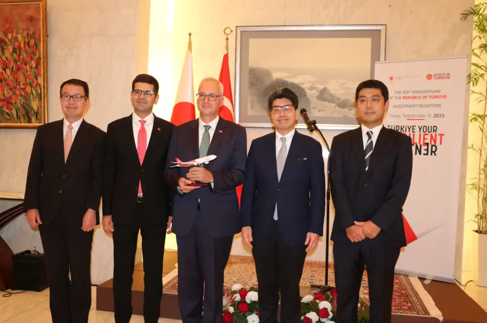Japonya'da 'Türkiye: Dayanıklı Yatırım Partnerin' resepsiyonu düzenlendi Japonya'da 'Türkiye: Dayanıklı Yatırım Partnerin' resepsiyonu düzenlendi