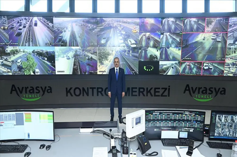 Avrasya Tüneli'nin günlük geçiş rakamları garantiyi aştı Avrasya Tüneli'nin günlük geçiş rakamları garantiyi aştı