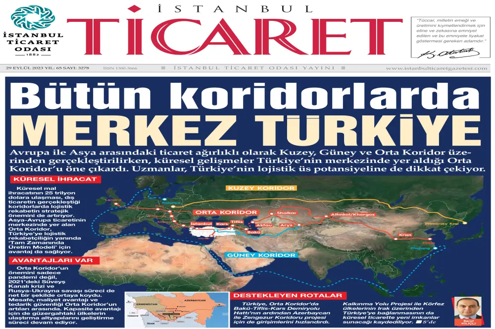 İstanbul Ticaret Gazetesi’nin yeni sayısı yayında! İstanbul Ticaret Gazetesi’nin yeni sayısı yayında!