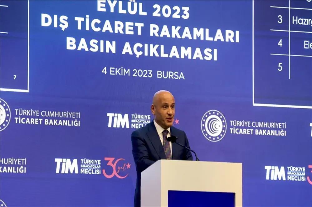 TİM Başkanı Gültepe: Türkiye'nin eylül ihracatında kimya sektörü ilk sırada TİM Başkanı Gültepe: Türkiye'nin eylül ihracatında kimya sektörü ilk sırada