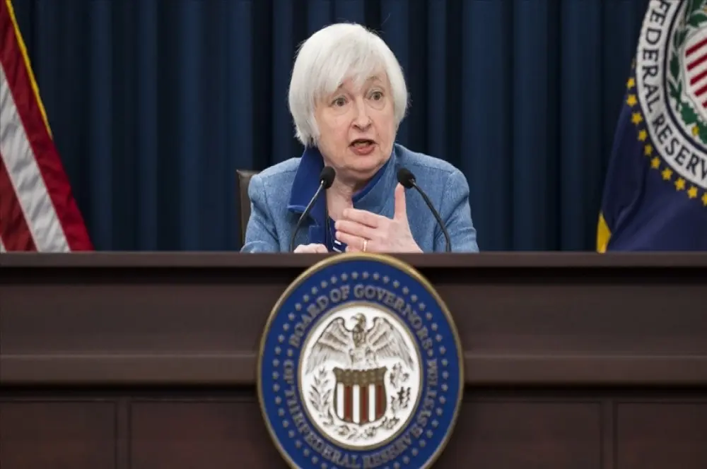 Yellen, büyüme verisinin ardından "resesyon işareti görülmediğini" söyledi Yellen, büyüme verisinin ardından "resesyon işareti görülmediğini" söyledi