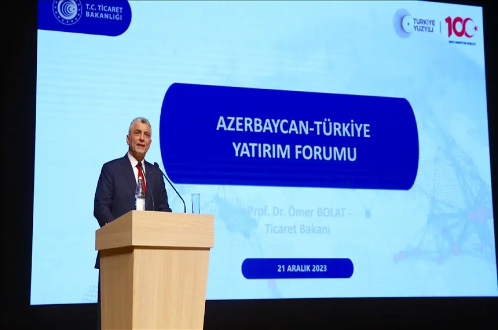 Ticaret Bakanı Bolat: Tüm imkanlarımızla Azerbaycan'ın yanındayız Ticaret Bakanı Bolat: Tüm imkanlarımızla Azerbaycan'ın yanındayız