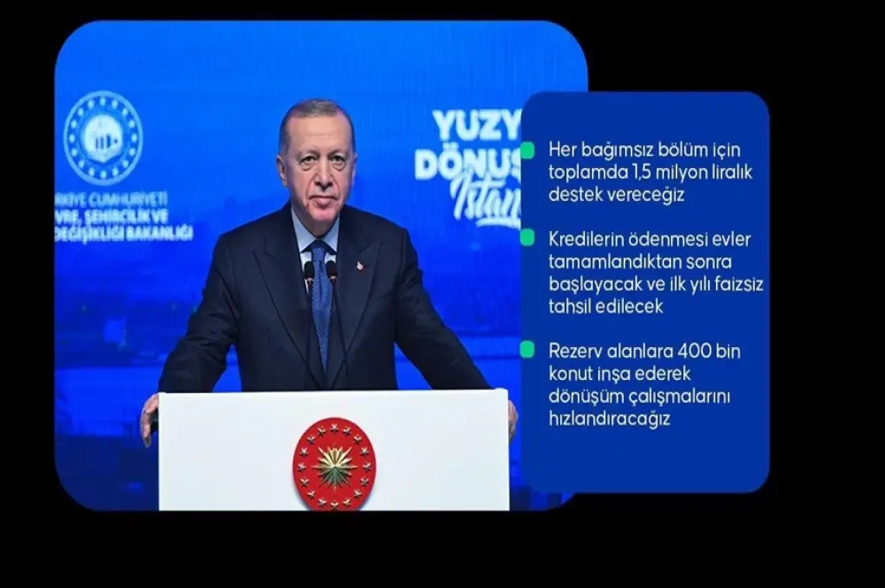 Cumhurbaşkanı Erdoğan: İstanbul'da Yüzyılın Dönüşümü projemize start veriyoruz Cumhurbaşkanı Erdoğan: İstanbul'da Yüzyılın Dönüşümü projemize start veriyoruz