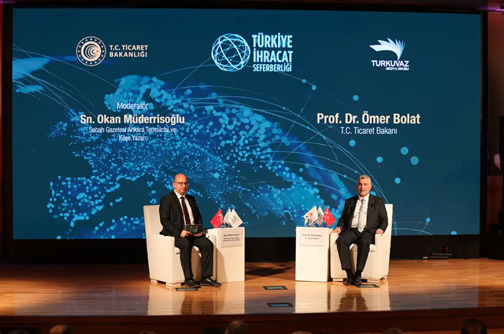 Bakan Bolat: 2023'ü 1 trilyon doların üzerinde milli gelirle kapatacağız Bakan Bolat: 2023'ü 1 trilyon doların üzerinde milli gelirle kapatacağız