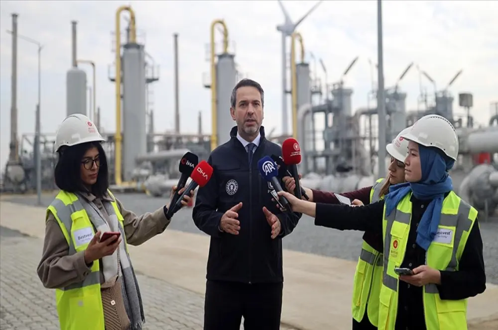 Silivri Doğal Gaz Depolama Tesisi yüzde 100 doluluk oranıyla kışa hazır Silivri Doğal Gaz Depolama Tesisi yüzde 100 doluluk oranıyla kışa hazır