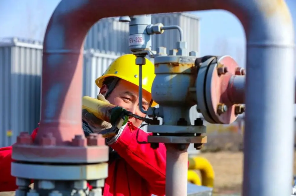 Çin'in doğalgaz üretimi 2023'te yüzde 5.6 arttı Çin'in doğalgaz üretimi 2023'te yüzde 5.6 arttı
