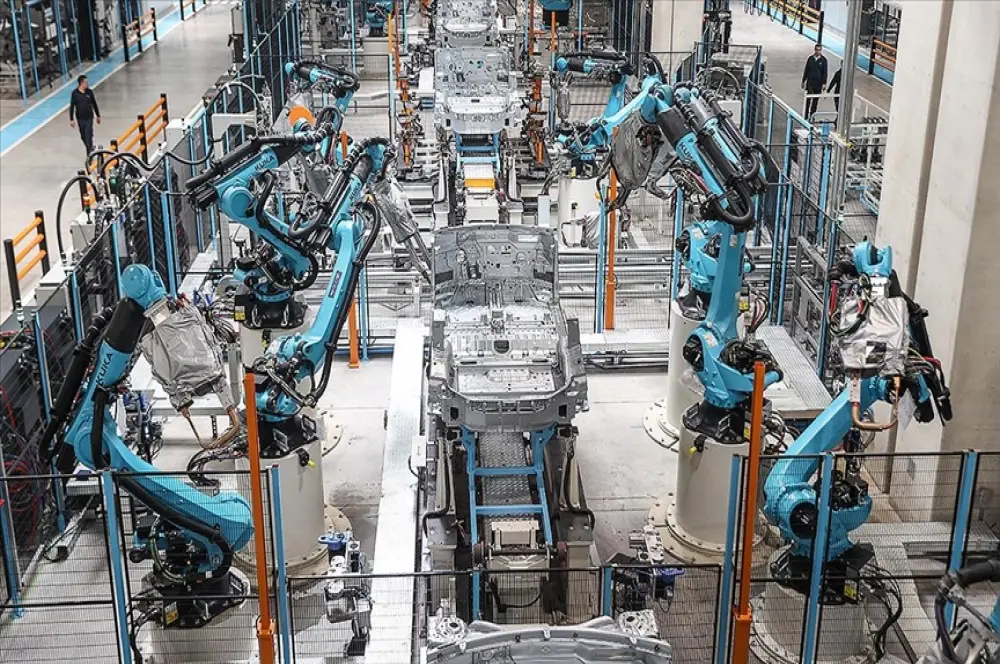 Otomotiv üretimi 2023'te 1.5 milyona dayandı Otomotiv üretimi 2023'te 1.5 milyona dayandı