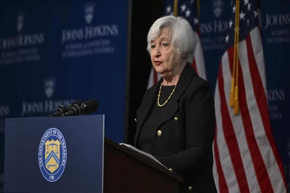 Yellen'dan İsrail'e Batı Şeria ile ekonomik bağları yeniden kurma çağrısı Yellen'dan İsrail'e Batı Şeria ile ekonomik bağları yeniden kurma çağrısı