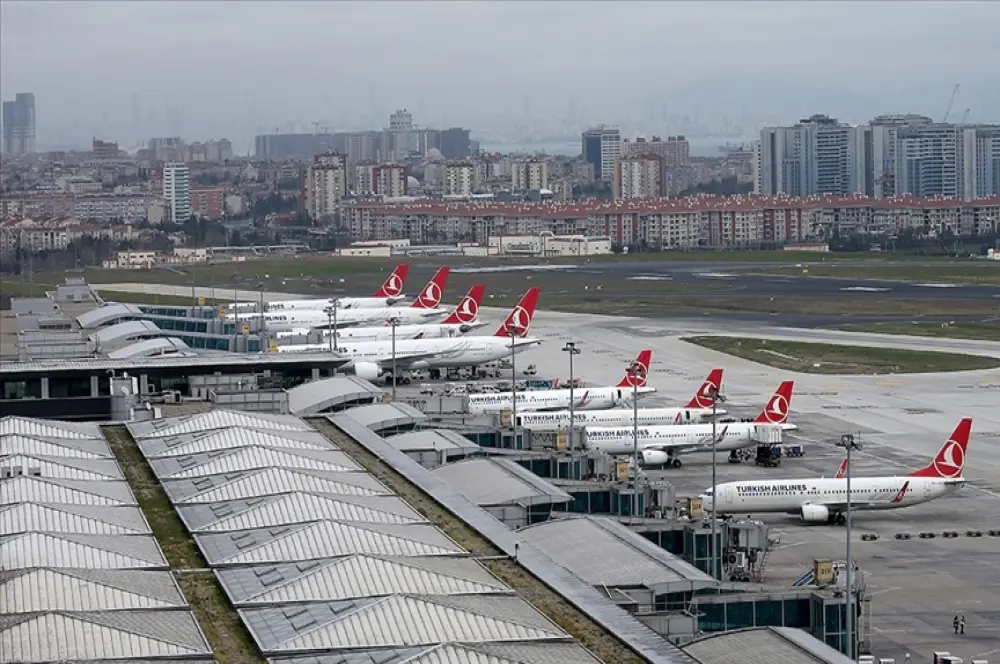 Şubatta fiyatı en çok düşen "hava yolu ile yolcu taşımacılığı" oldu Şubatta fiyatı en çok düşen "hava yolu ile yolcu taşımacılığı" oldu