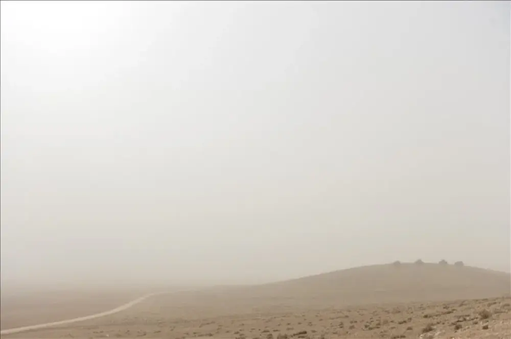 Yunanistan'da uzmanlar "Afrika tozu"na karşı uyardı Yunanistan'da uzmanlar "Afrika tozu"na karşı uyardı