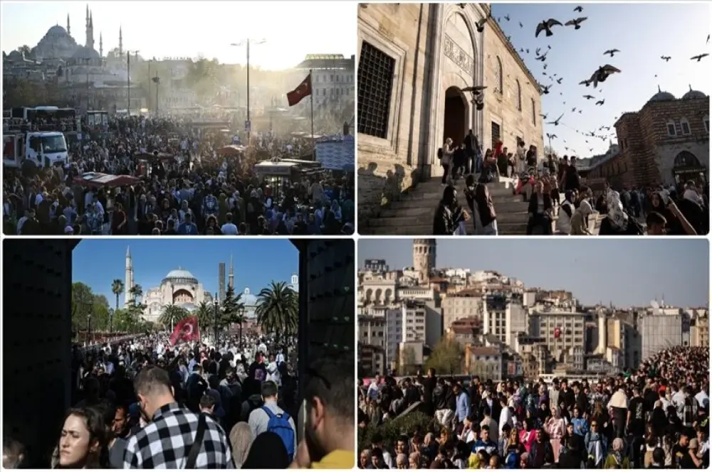 Türkiye'ye en fazla turist komşu ülkelerden Türkiye'ye en fazla turist komşu ülkelerden