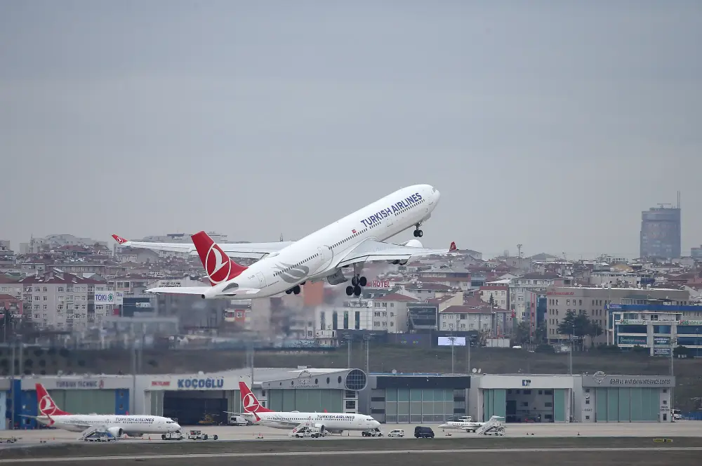 Türkiye, 4 saatlik uçuş süresiyle 67 ülkenin merkezinde Türkiye, 4 saatlik uçuş süresiyle 67 ülkenin merkezinde